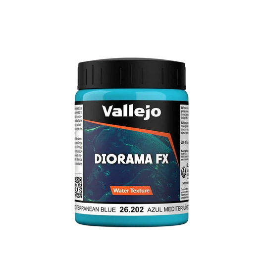 Vallejo Diorama FX: Mediterranean Blue (200ml) (26.202) (New in Box)