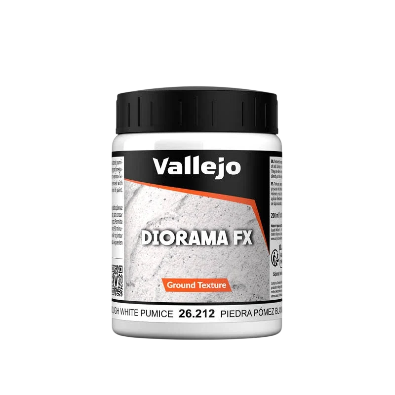 Vallejo Diorama FX: Rough White Pumice (200ml) (26.212) (New in Box)