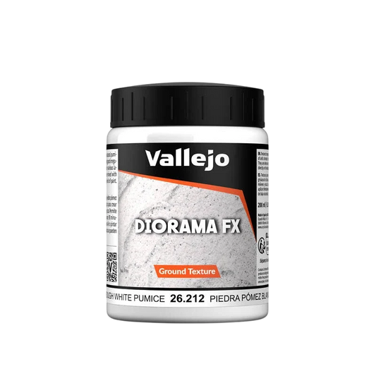 Vallejo Diorama FX: Rough White Pumice (200ml) (26.212) (New in Box)