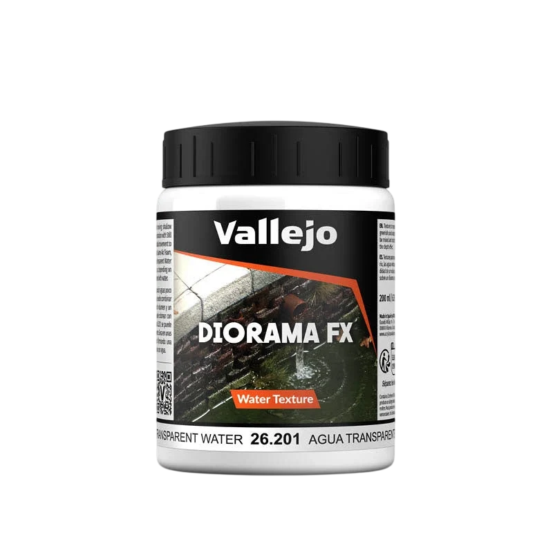 Vallejo Diorama FX: Transparent Water (200ml) (26.201)