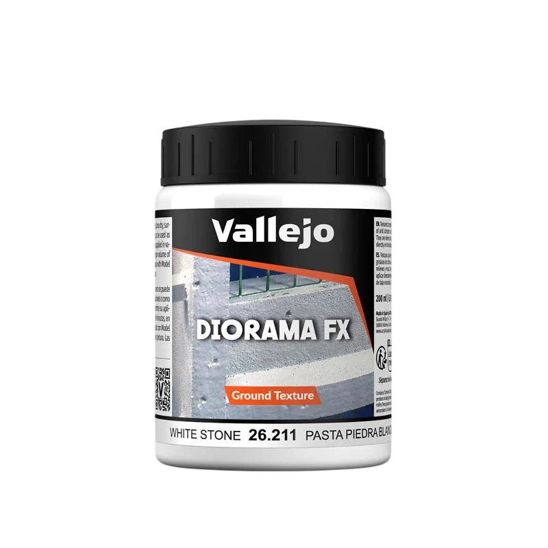 Vallejo Diorama FX: White Stone (200ml) (26.211) (New in Box)