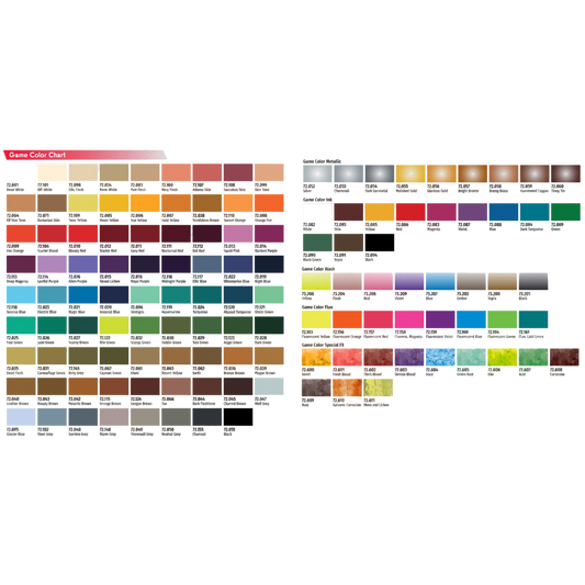 Vallejo Game Color - EZ-Buy Bundle (all 129 Game Color paints in new formula) (New in Box)