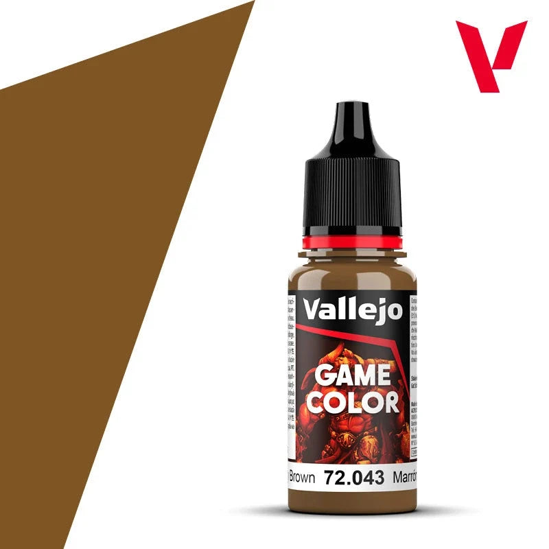 Vallejo Game Color: Beasty Brown (72.043) - New Formula