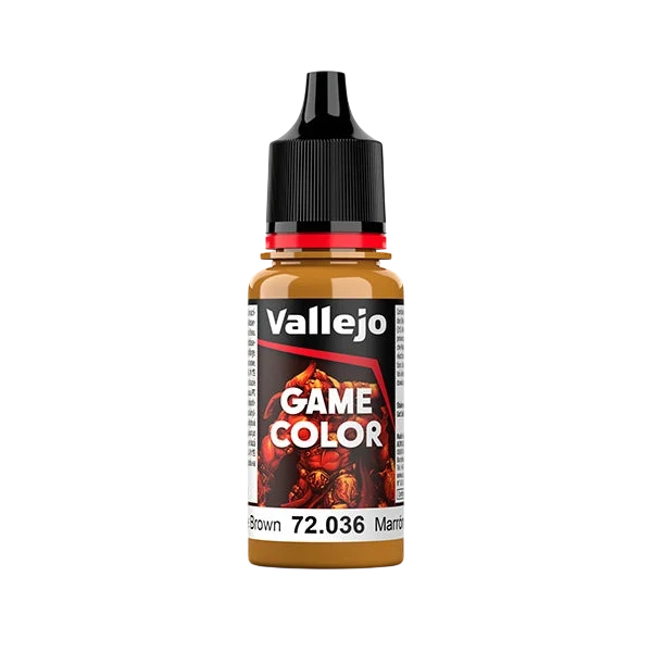 Vallejo Game Color: Bronze Brown (72.036) - New Formula