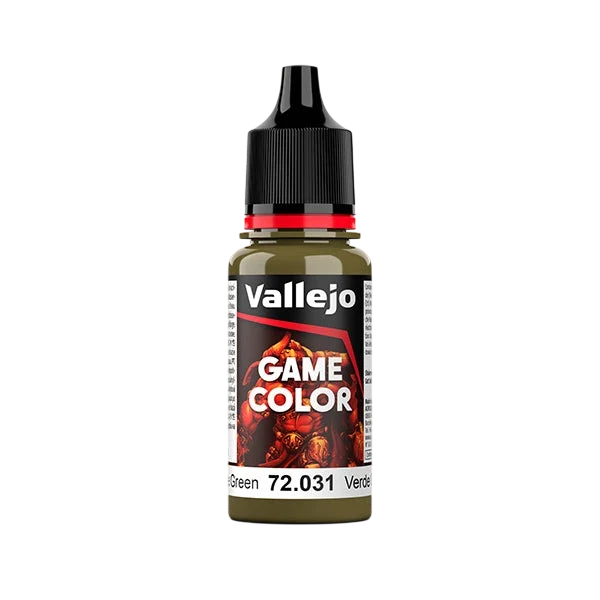 Vallejo Game Color: Camouflage Green (72.031) - New Formula