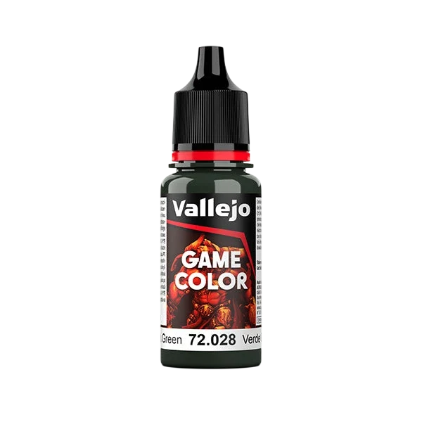 Vallejo Game Color: Dark Green (72.028) - New Formula