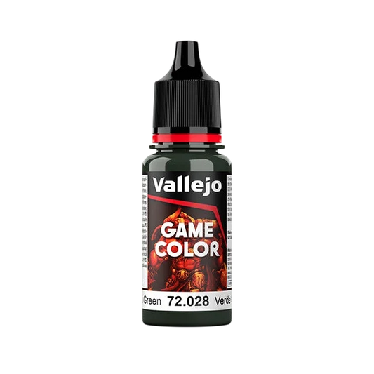 Vallejo Game Color: Dark Green (72.028) - New Formula