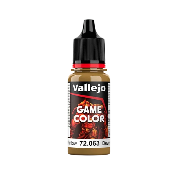 Vallejo Game Color: Desert Yellow (72.063) - New Formula