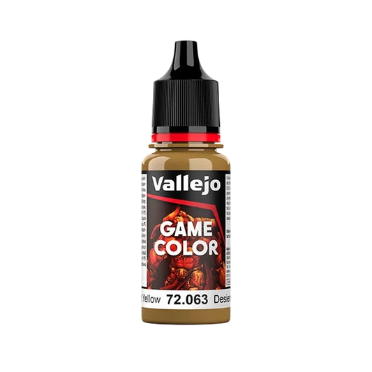 Vallejo Game Color: Desert Yellow (72.063) - New Formula