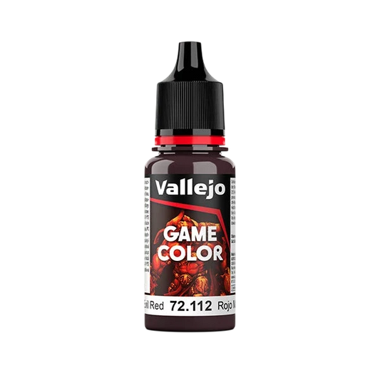Vallejo Game Color: Evil Red (72.112) - New Formula
