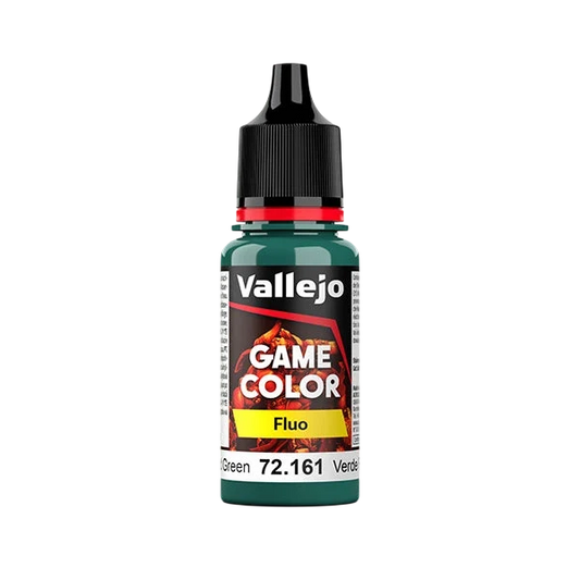 Vallejo Game Color: Fluorescent Cold Green (72.161) - New Formula