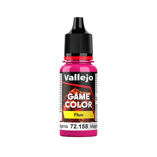 Vallejo Game Color: Fluorescent Magenta (72.158) - New Formula