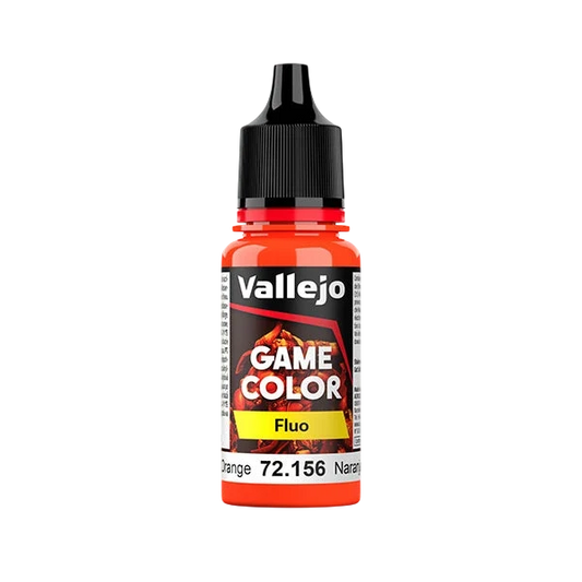 Vallejo Game Color: Fluorescent Orange (72.156) - New Formula