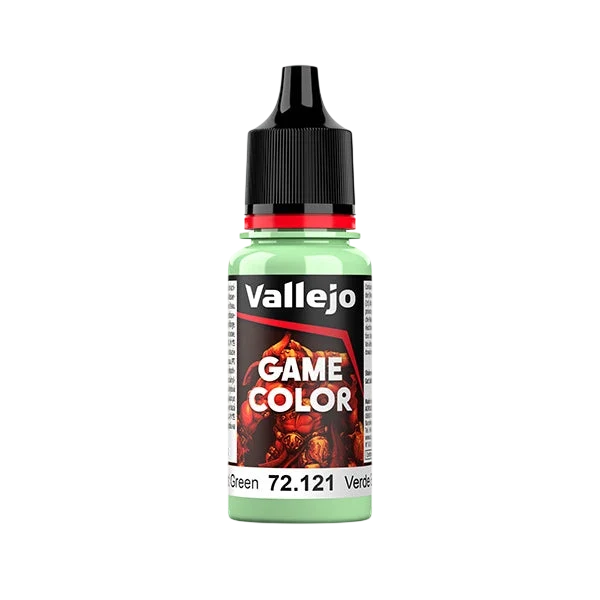 Vallejo Game Color: Ghost Green (72.121) - New Formula