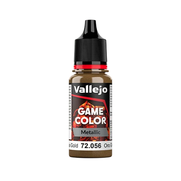 Vallejo Game Color: Glorious Gold (Metallic) (72.056) - New Formula