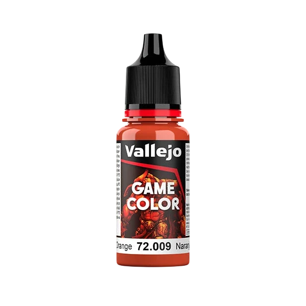 Vallejo Game Color: Hot Orange (72.009) - New Formula