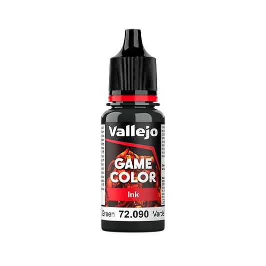 Vallejo Game Color Ink: Black Green (72.090) - New Formula