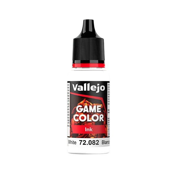 Vallejo Game Color Ink: White (72.082) - New Formula