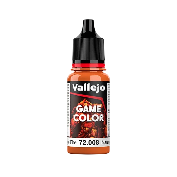 Vallejo Game Color: Orange Fire (72.008) - New Formula