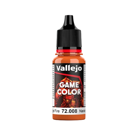 Vallejo Game Color: Orange Fire (72.008) - New Formula