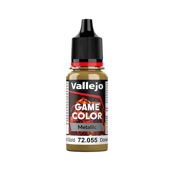 Vallejo Game Color: Polished Gold (Metallic) (72.055) - New Formula