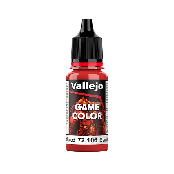 Vallejo Game Color: Scarlet Blood (72.106) - New Formula