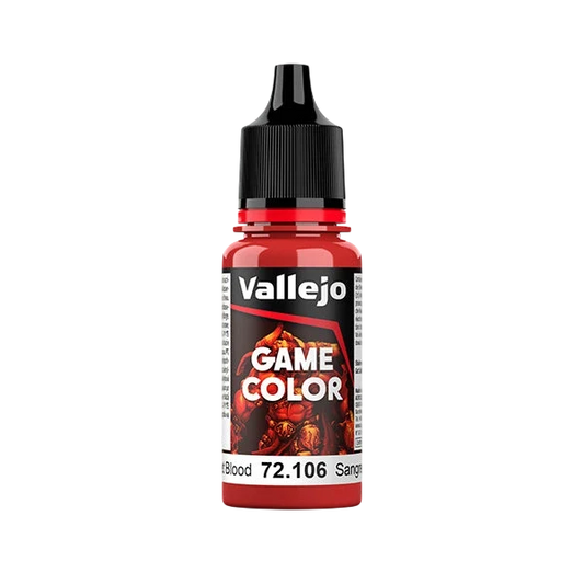 Vallejo Game Color: Scarlet Blood (72.106) - New Formula