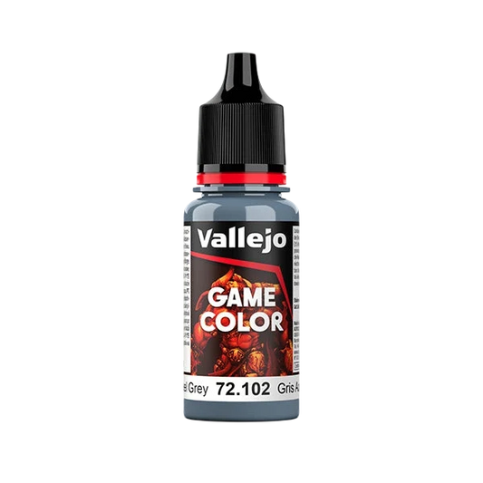 Vallejo Game Color: Steel Grey (72.102) - New Formula