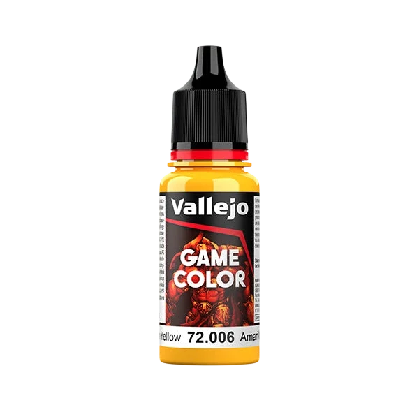 Vallejo Game Color: Sun Yellow (72.006) - New Formula