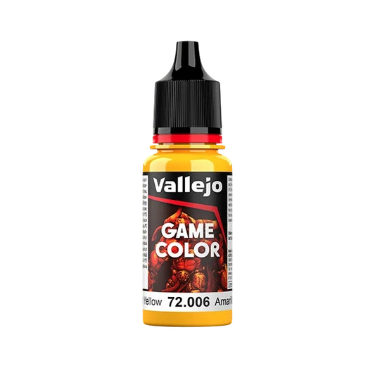 Vallejo Game Color: Sun Yellow (72.006) - New Formula