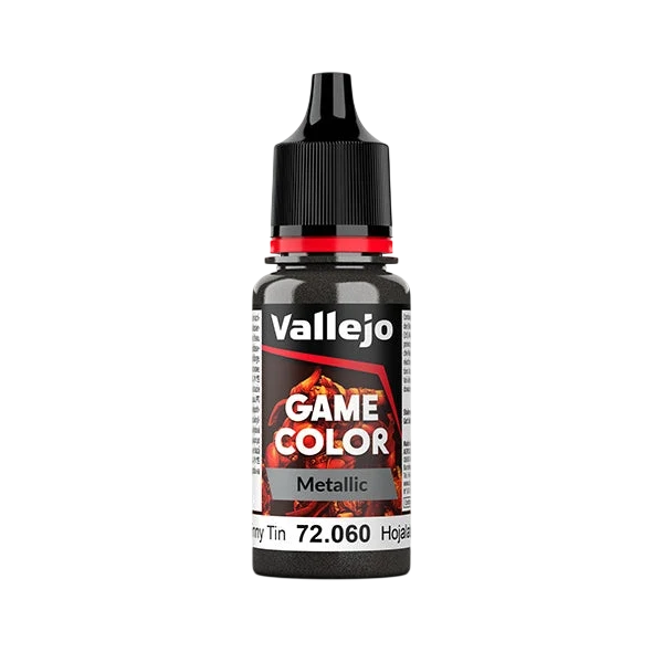 Vallejo Game Color: Tinny Tin (Metallic) (72.060) - New Formula