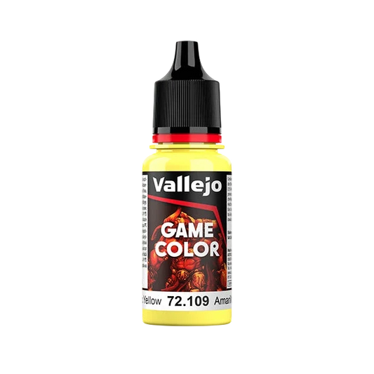 Vallejo Game Color: Toxic Yellow (72.109) - New Formula