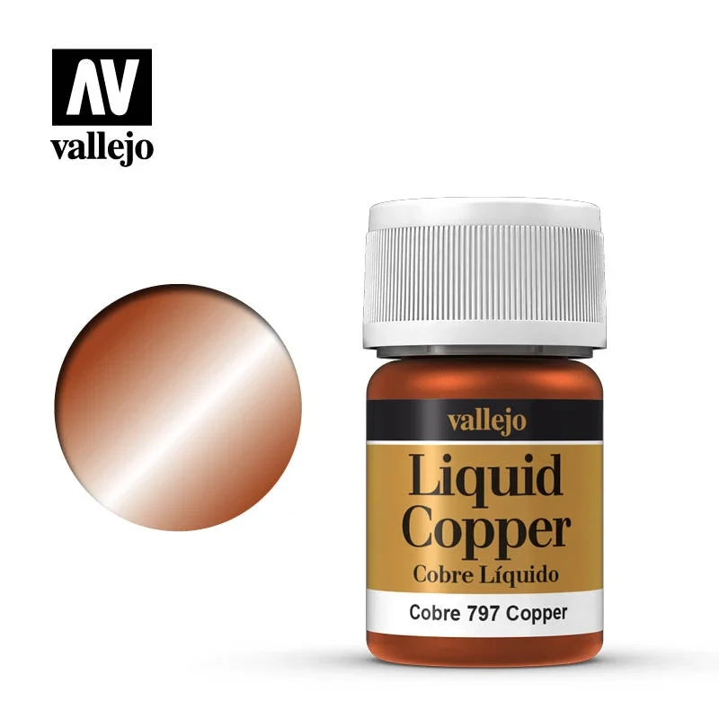Vallejo Liquid Metal: Copper (70.797) - 35ml