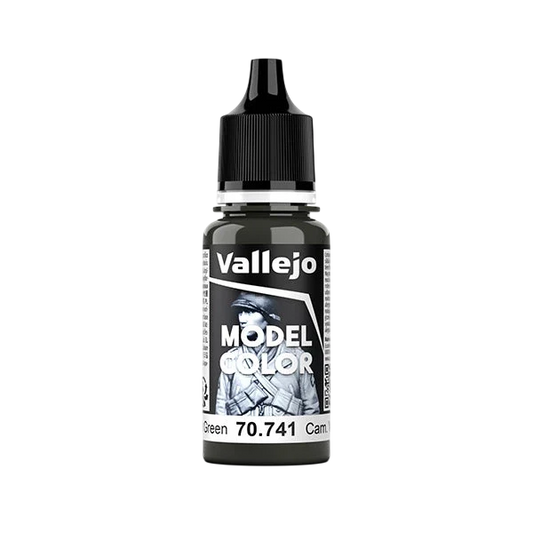 Vallejo Model Color: Camouflage Black Green (70.741) - New Formula (New in Box)