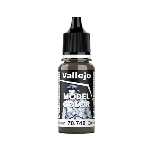 Vallejo Model Color: Camouflage Middle Brown (70.740) - New Formula (New in Box)