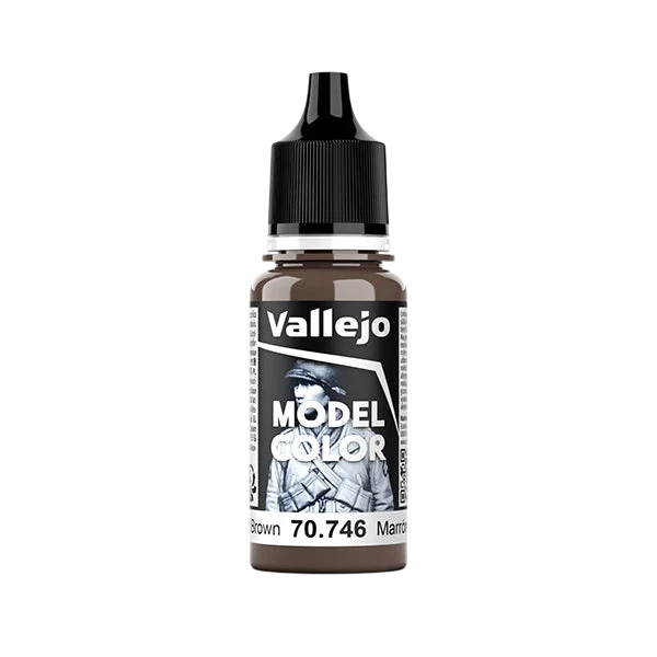 Vallejo Model Color: Chestnut Brown (70.746) - New Formula (New in Box)