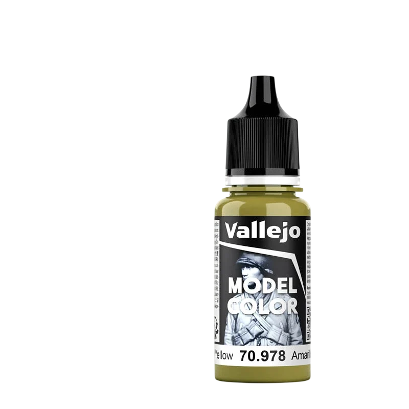 Vallejo Model Color: Dark Yellow (70.978) - New Formula