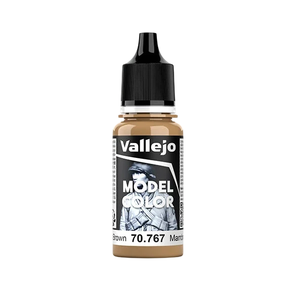 Vallejo Model Color: Desert Brown (70.767) - New Formula (New in Box)