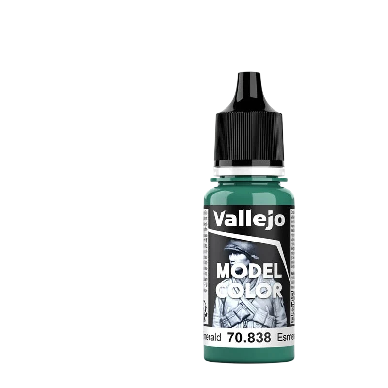 Vallejo Model Color: Emerald (70.838) - New Formula