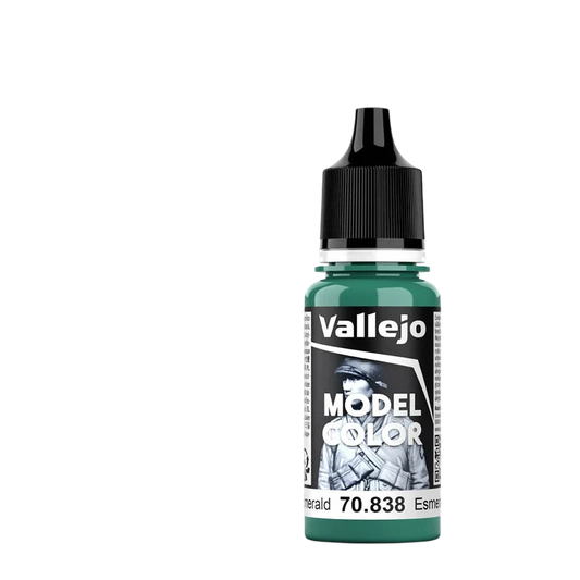 Vallejo Model Color: Emerald (70.838) - New Formula