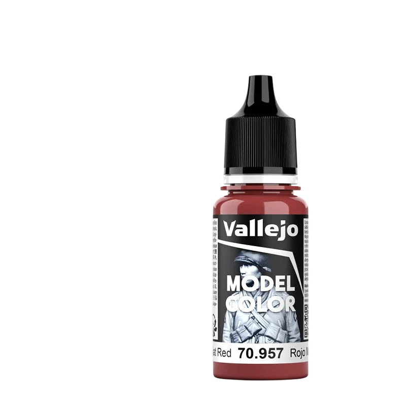 Vallejo Model Color: Flat Red (70.957) - New Formula