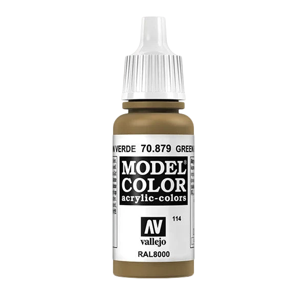 Vallejo Model Color: Green Brown (70.879) - 17ml