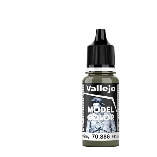 Vallejo Model Color: Grey Green (70.866) - New Formula (New in Box)
