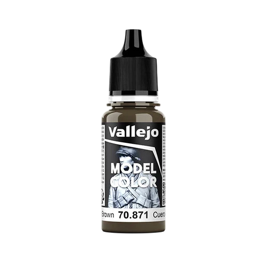 Vallejo Model Color: Leather Brown (70.871) - New Formula