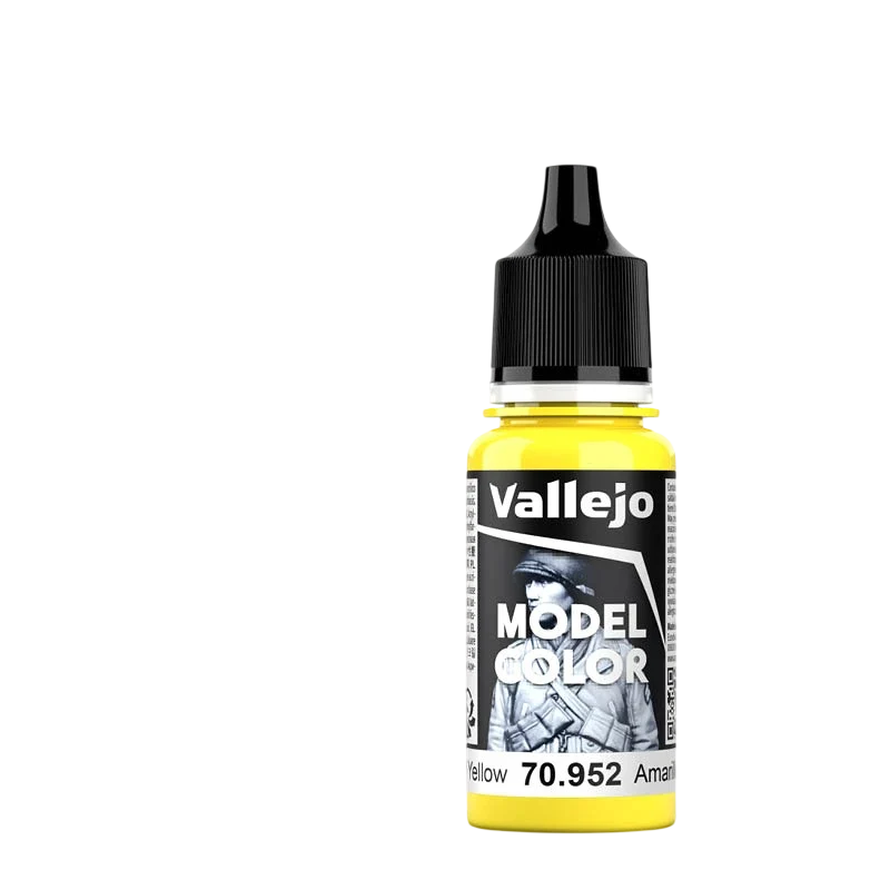 Vallejo Model Color: Lemon Yellow (70.952) - New Formula (New in Box)