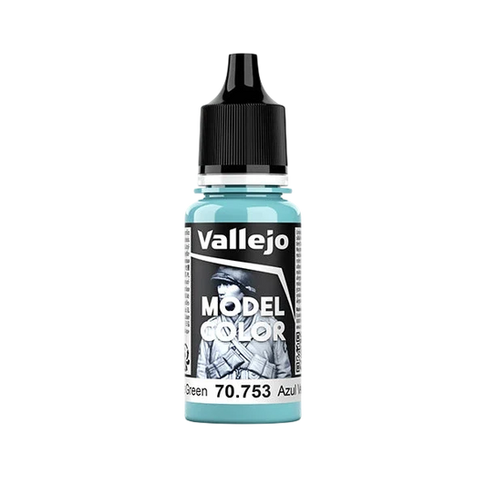 Vallejo Model Color: Light Green Blue (70.972) - New Formula (New in Box)