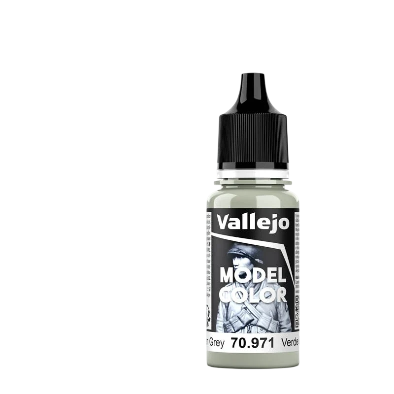 Vallejo Model Color: Light Green Grey (70.971) - New Formula (New in Box)