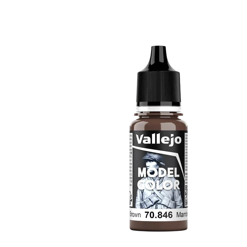 Vallejo Model Color: Mahogany Brown (70.846) - New Formula