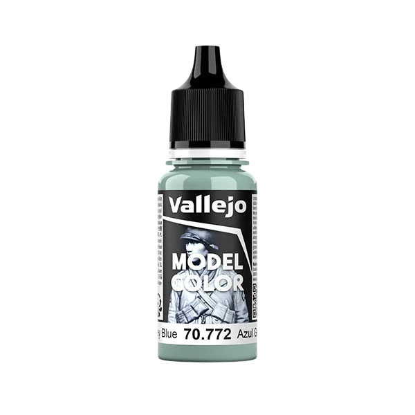 Vallejo Model Color: Medium Grey Blue (70.772) - New Formula (New in Box)