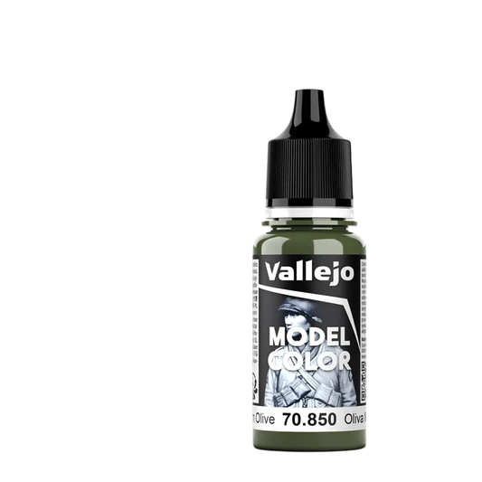Vallejo Model Color: Medium Olive (70.850) - New Formula (New in Box)